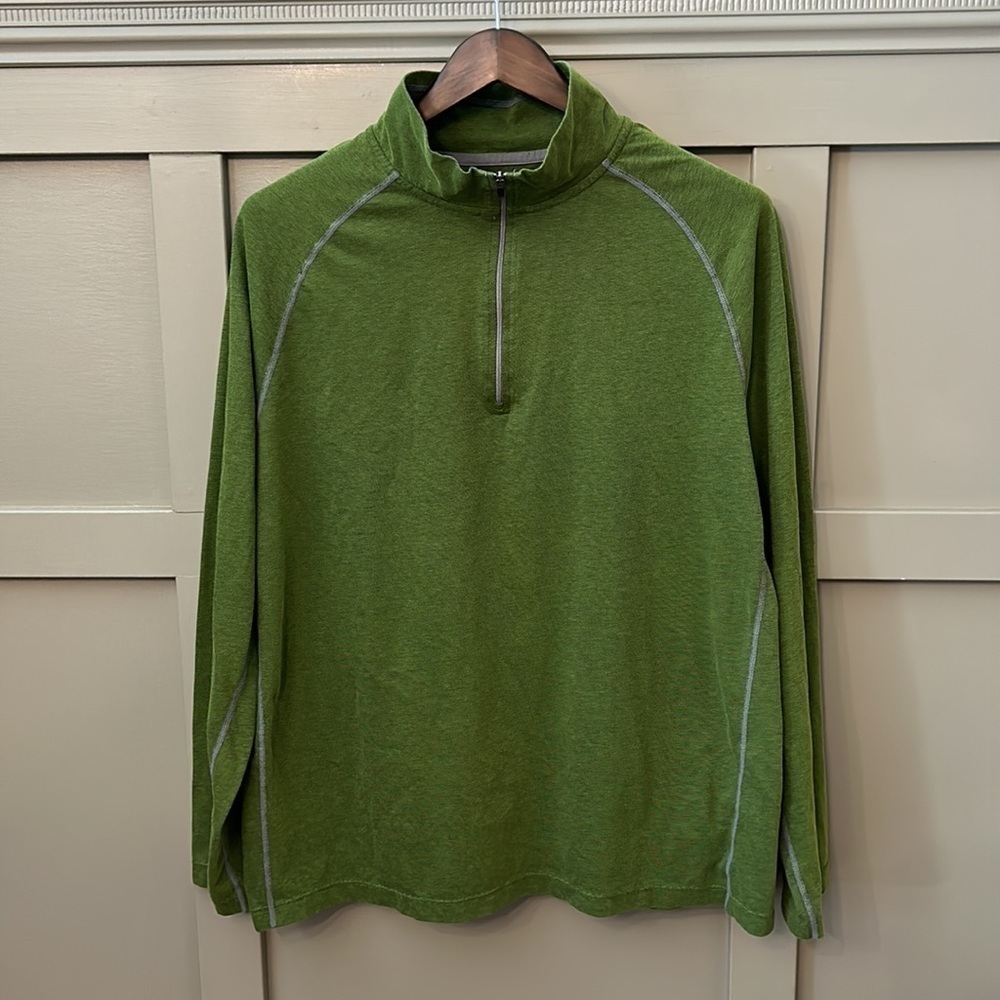 Cloudveil Men's 1/4 Zip Pullover Long Sleeve Activewear Top Mid Layer Size XXL